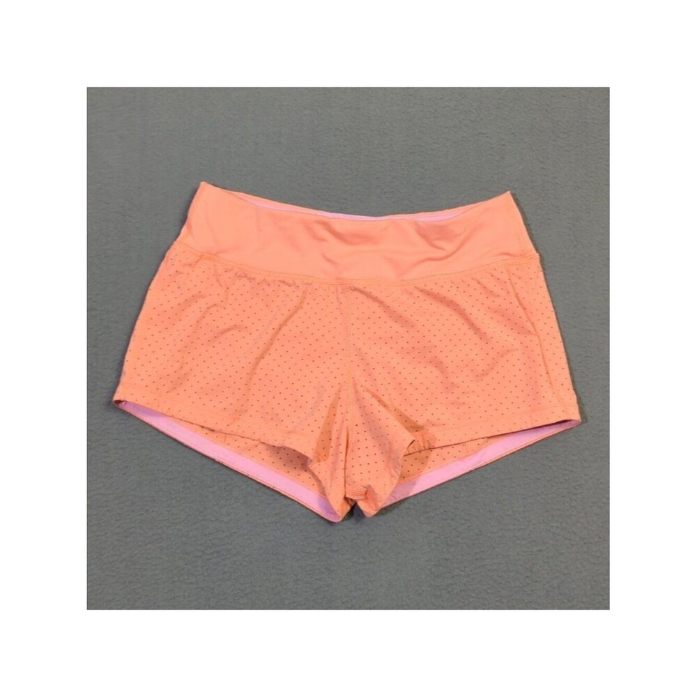 Lululemon Final Lap Shorts Women's 6 Pink Lined Athletic Activewear